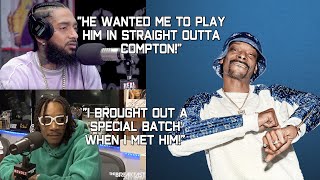 Rappers Talking About Snoop Dogg Nipsey Hussle Lil Dicky YG Wiz Khalifa amp more [upl. by Gomar663]