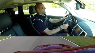 2012 Jeep Grand Cherokee SRT8  Track Test Drive and Quick Review [upl. by Suk]