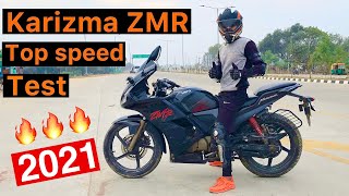 2021 Karizma ZMR Top Speed  Hero karizma ZMR top speed test  Dhaka ji vlog [upl. by Patten615]