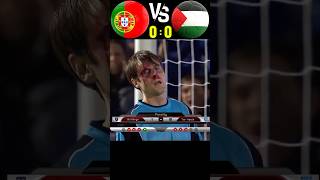 Portugal Vs Palestine Imaginary Football FIFA 2026 Penalty shootout  highlights shorts football [upl. by Sherrard]