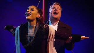 Ariana Grande  My Heart Will Go On and more Live on The Late Late Show with James Corden 4K [upl. by Eyram]