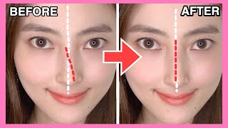 Massage to Fix Asymmetrical Nose  Make Your Nose More Symmetrical in 3 mins [upl. by Narrat772]