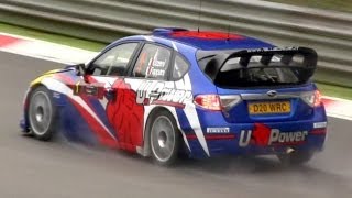 Subaru Impreza WRC2008 S14  In Action with Pure Sounds [upl. by Hedy]