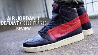 Air Jordan 1 Defiant Couture Review amp On Feet [upl. by Ayel]