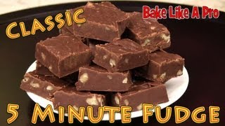 Classic 5 Minute Fudge Recipe [upl. by Demeyer]