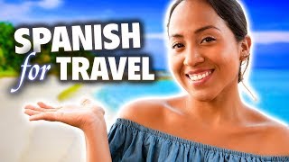 Beginner Spanish Phrases Every Traveler Needs to Know ✈️ [upl. by Otanutrof]