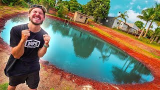 AGORA O LAGO ESTÁ CHEIO DE ÁGUA FINALMENTE ESSE DIA CHEGOU [upl. by Janessa]