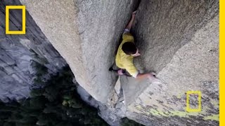 Bonus Free Soloing with Alex Honnold  Nat Geo Live [upl. by Xavier]