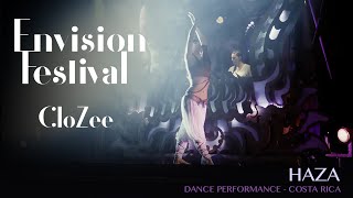 Clozee  Haza performance  Envision Festival Costa Rica [upl. by Ellinnet]