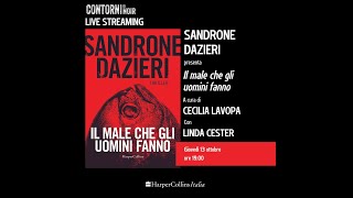 Sandrone Dazieri quotIl male che gli uomini fannoquot Harpercollins Italia 2022 [upl. by Ahsiekim787]