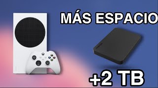 ¿Vale la pena un DISCO DURO EXTERNO para el Xbox Series S ¿Cómo instalar disco duro en Xbox Series [upl. by Blandina]