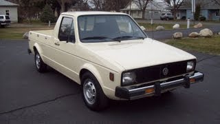 1980 VW Rabbit diesel pickup for sale  2700 [upl. by Haelahk]