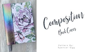 Easy BEGINNER FRIENDLY COMPOSITION BOOK COVER pattern by Spencer Ogg  Full Walk Through [upl. by Riggall503]