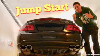 Comment démarrer sa Mercedes avec les câbles  Jump Start [upl. by Liddie960]