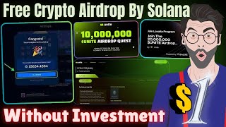 Free Crypto Airdrop  new crypto airdrop today  binance airdrop  unite airdrop  free airdrop [upl. by Vaasta503]