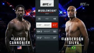 UFC 237 Cannonier vs Silva Full Fight Highlights [upl. by Dieterich]