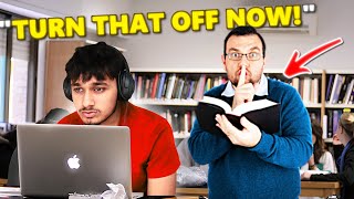 Blasting EMBARRASSING Tutorials in The Library [upl. by Aeht]