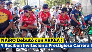 NAIRO QUINTANA Debutó con su Nueva Camiseta  ARKEA Invitado a Importante Carrera en Europa [upl. by Johen770]