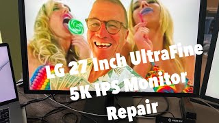 LG UltraFine 5K Monitor Repair [upl. by Airehc]