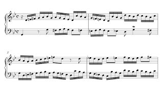 Bach Invention 11 in G Minor BWV 782 Urtext Edition [upl. by Akinod]