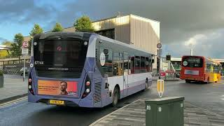 Buses at Hanley Bus Station StokeonTrent  Saturday 14th October 2023 [upl. by Almap]