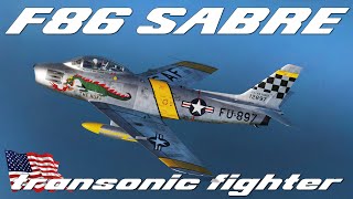 F86 SABRE  A Revolutionary American Transonic Fighter Aircraft Inspired By Germanys WW2 Technology [upl. by Tennes]