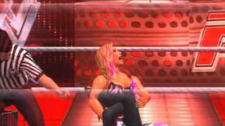 Smackdown Vs Raw 2011 Natalya Sharpshooter [upl. by Atnoved906]