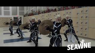 INOV8 Cymbal Line 2019 WGI Dayton Regional In the Lot with Seavine [upl. by Ellinger]