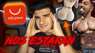 REACCIONANDO a los PEORES PRODUCTOS FINTESS de 🛒 ALIEXPRESS 🛒 2021 [upl. by Adeirf804]