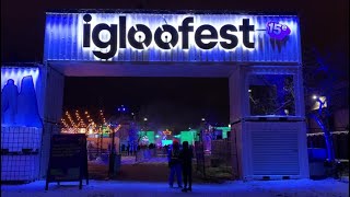 Scenes from the opening night of Igloofest 2023 [upl. by Jonas]