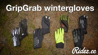 GripGrab winter gloves 2017 2018 [upl. by Eilrebmik444]