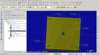 Mastercam como barrenar y machuelear Mastercam Toolpaths Drill [upl. by Rahman]