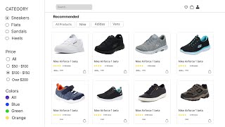 Creating a Powerful ECommerce Search and Filtering System with React [upl. by Noemad]