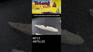 Vintage Triang Minic Ship ⚓️ 11200 scale diecast waterline models🚢 [upl. by Ahsieat]