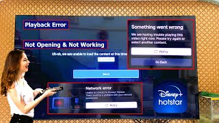 How to Fix All Error of Hotstar in Smart TV [upl. by Demakis]