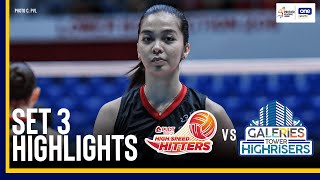 PLDT VS GALERIES TOWER  SET 3 GAME HIGHLIGHTS  202425 PVL ALLFILIPINO CONFERENCE  November 19 [upl. by Roinuj]