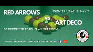 Red Arrows vs Art Deco  Premier League Day 7 [upl. by Etakyram]