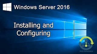 01 How to install Windows Server 2016 Step by Step guide [upl. by Fergus]