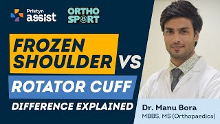 What is Frozen Shoulder  What is Rotator Cuff Injury  रोटेटर कफ टियर और फ्रोज़न शोल्डर के बीच अंतर [upl. by Lekar]