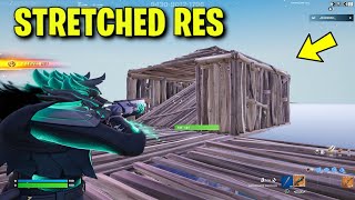 How to Get STRETCHED RESOLUTION On CONSOLE in Fortnite Chapter 5 Season 2 PS4PS5XBOX [upl. by Blas179]