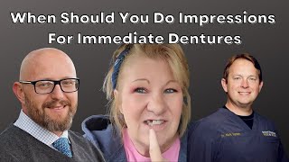 Immediate Dentures BEFORE OR AFTER Your Teeth Extractions [upl. by Ylrae692]