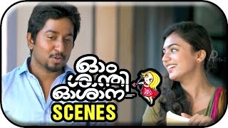 Om Shanti Oshana Movie Scenes HD  Nazriya Nazim befriends Vineeth Srinivasan  Nivin Pauly [upl. by Meggy]