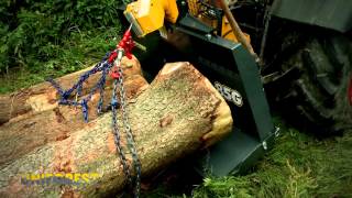 Général matériel  Treuil forestier de débardage professionnel [upl. by Nylqcaj]