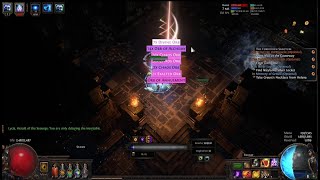 POE 325 40 divine Assassin Full Sanctum Run [upl. by Dorian]