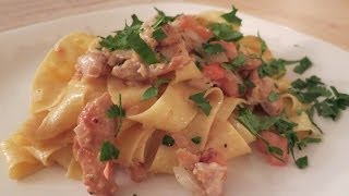 Lemon Chicken Pappardelle [upl. by Hasila]