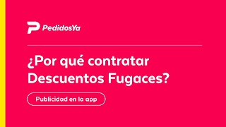 ¿Por qué contratar Descuentos Fugaces  Publicidad en la app [upl. by Materse]