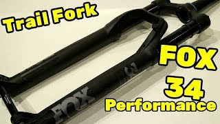 Fox 34 Performance Series with Fit Grip Damper 275 275 [upl. by Repotsirhc562]