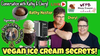 Vegan Ice Cream Secrets Amazing Plantz4mationz interview with Kathy amp Cheryl [upl. by Sirtimid]