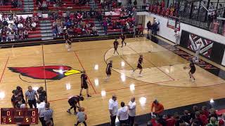 Newton High School vs Grinnell High School Womens Varsity Basketball [upl. by Balsam]