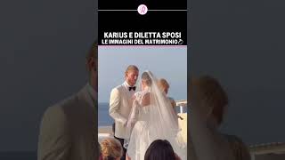 DILETTA LEOTTA e LORIS KARIUS  Le immagini del MATRIMONIO🤵‍♂️👰‍♀️💍dilettaleotta karius [upl. by Nawuj]